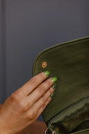 Rokas soma - Baguette tipa Khaki Leaves