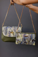 Rokas soma - Baguette tipa Khaki Leaves