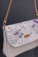 Handbag - Baguette type Gray Rose