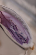 Handbag - Baguette type Gray Rose